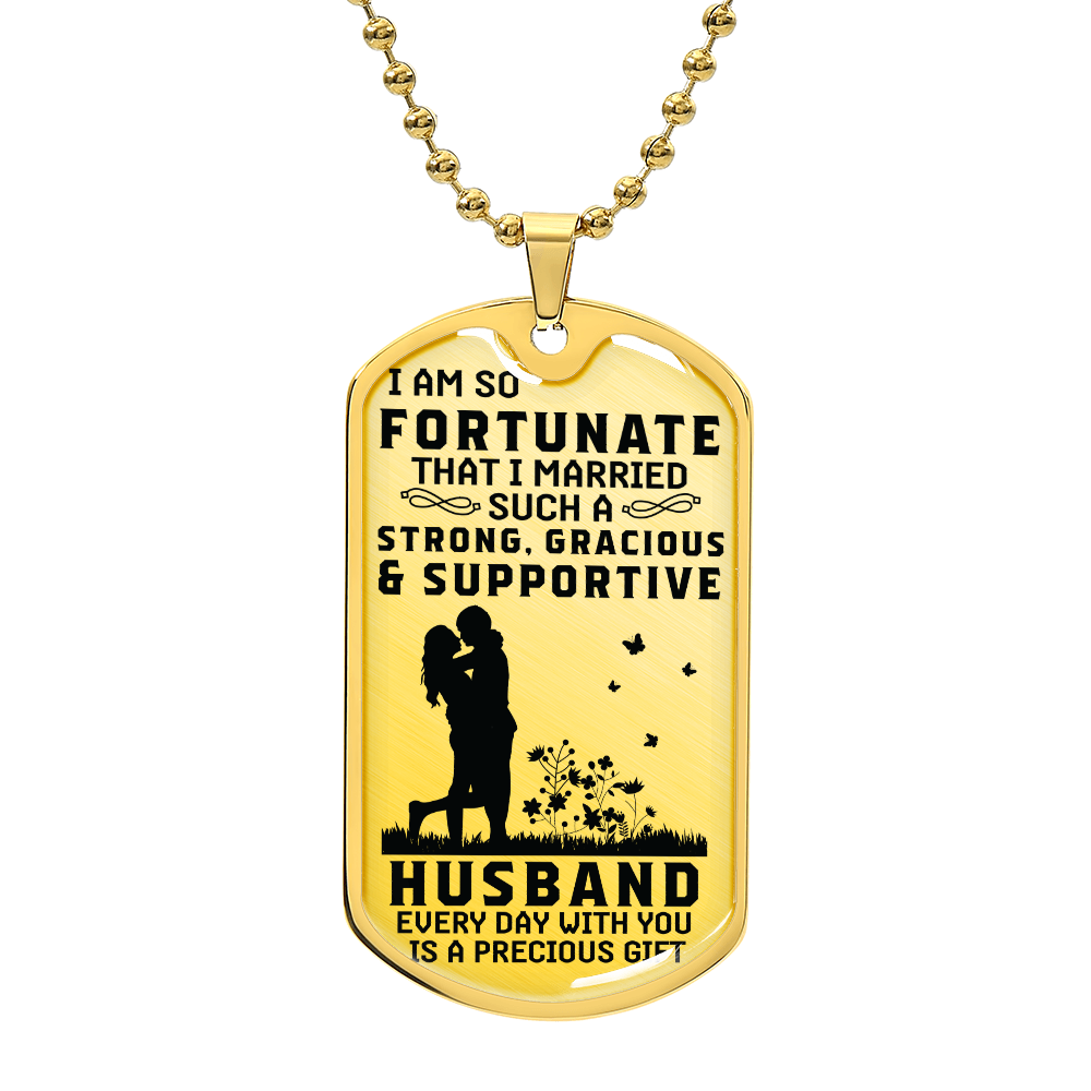 Personalized Dog Tag -for husband