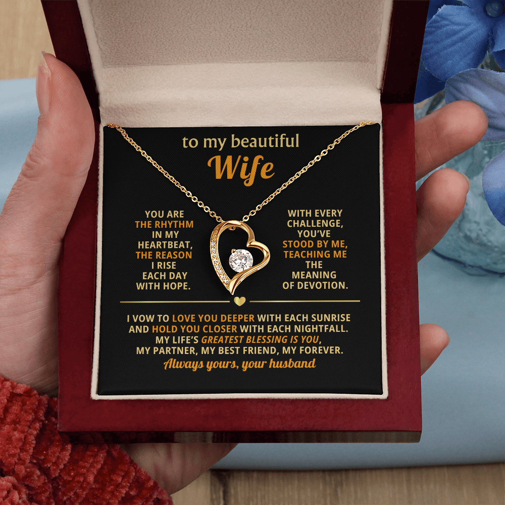 Forever Love Necklace for Wife – Romantic Gift from Husband