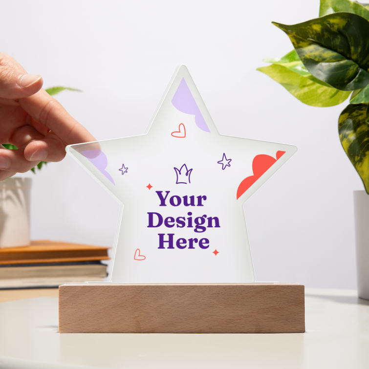 Acrylic Star Plaque