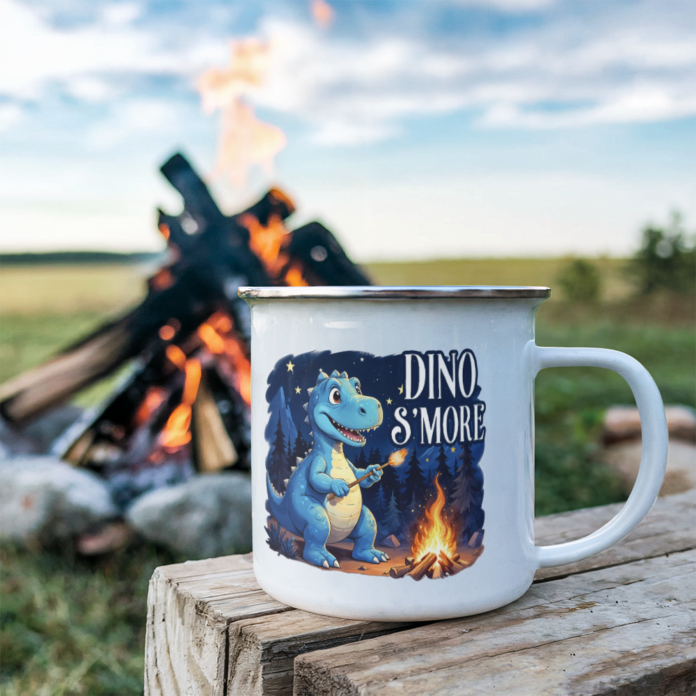 12oz Enamel Camping Mug