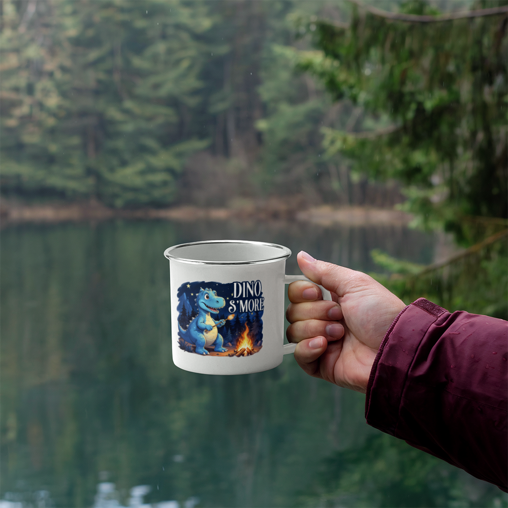 12oz Enamel Camping Mug