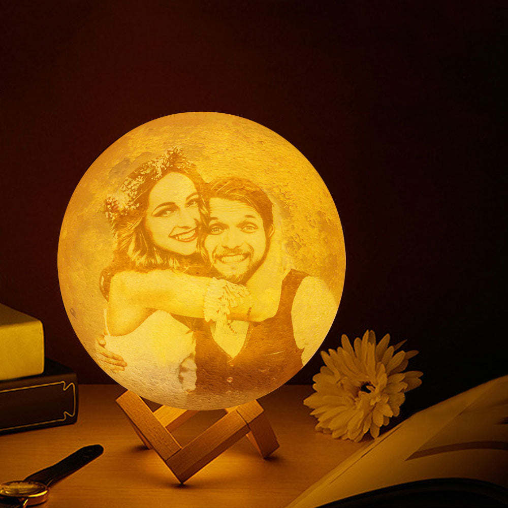 3D Printing Remote/Touch Control LED Moon Lamp