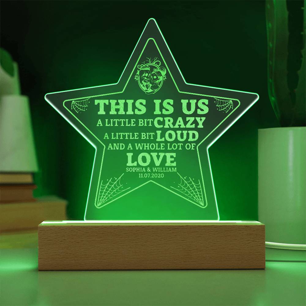 Acrylic Star Plaque - This is Us