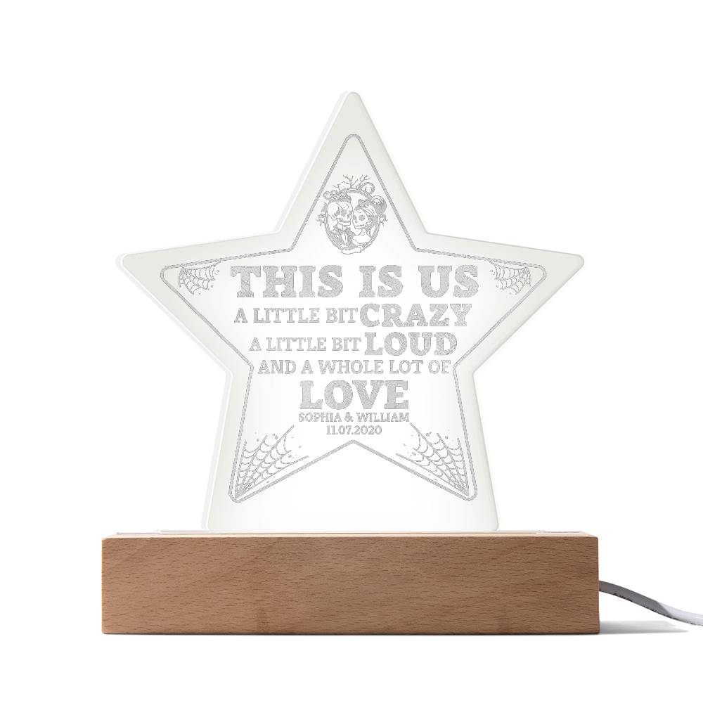 Acrylic Star Plaque - This is Us