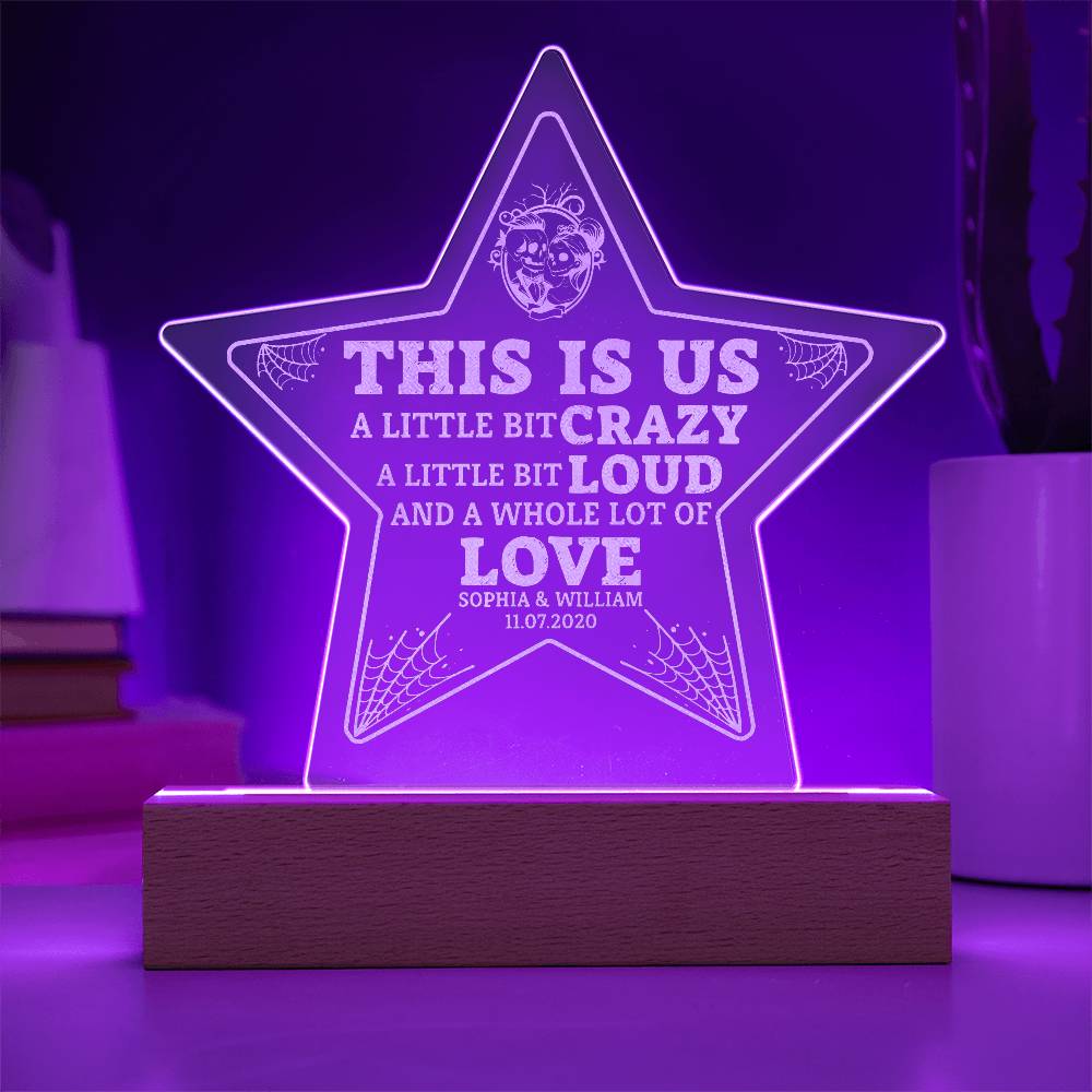 Acrylic Star Plaque - This is Us