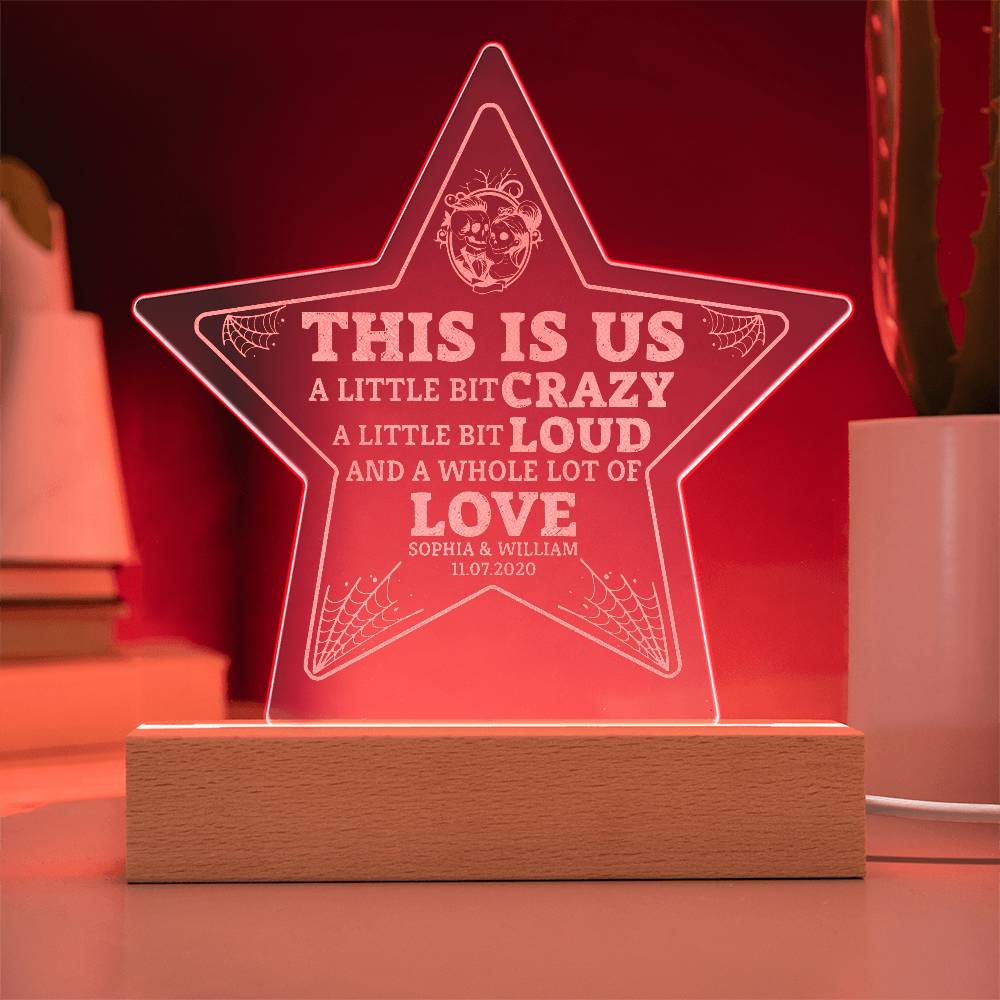 Acrylic Star Plaque - This is Us