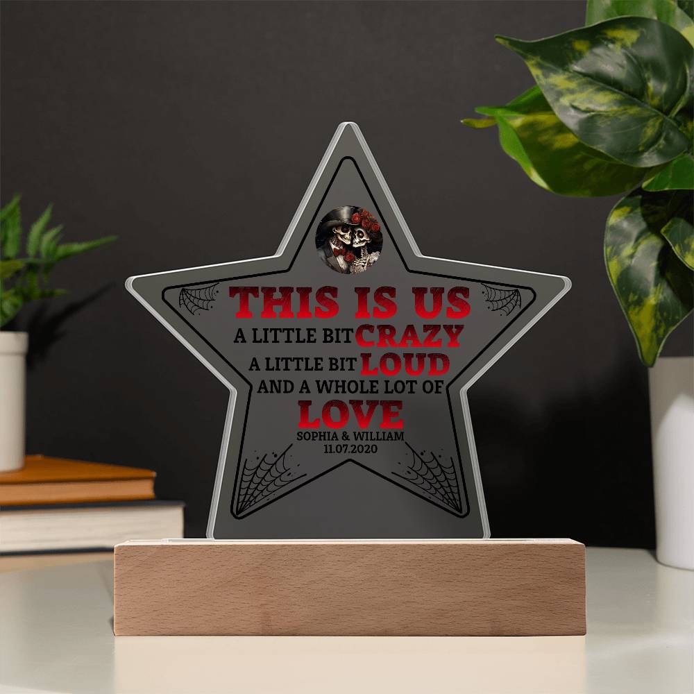 Acrylic Star Plaque -This is us