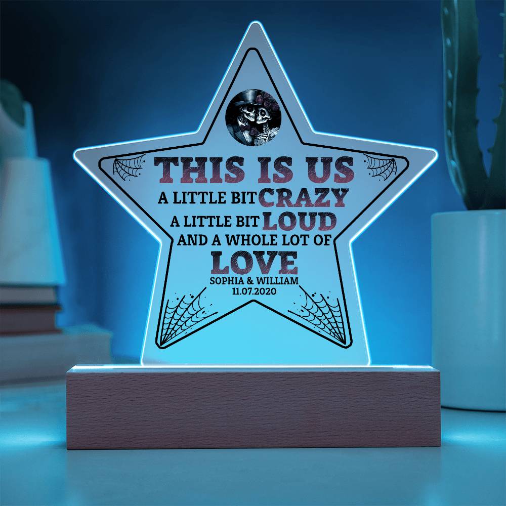 Acrylic Star Plaque -This is us