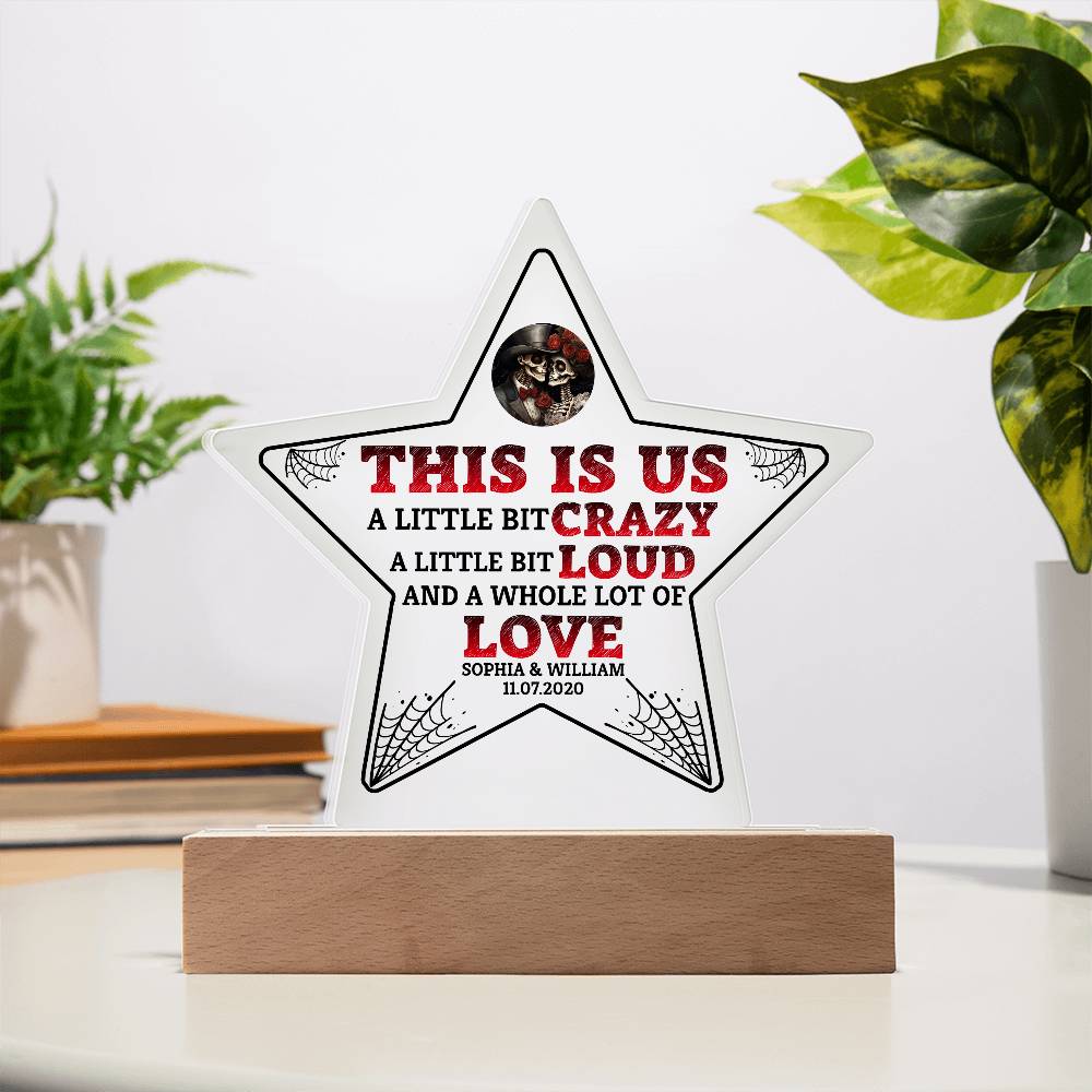 Acrylic Star Plaque -This is us