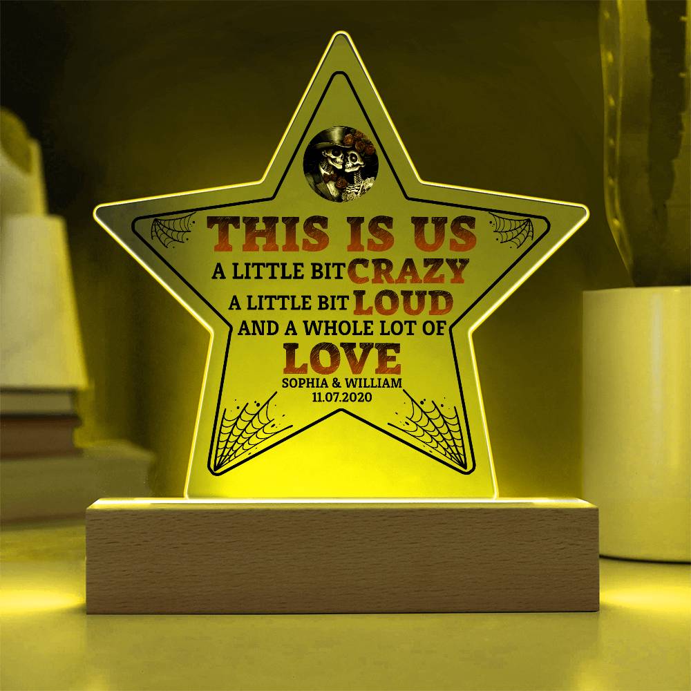 Acrylic Star Plaque -This is us