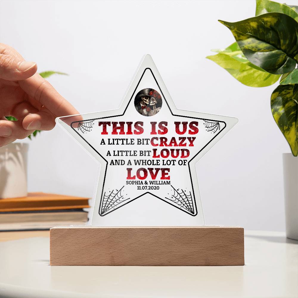 Acrylic Star Plaque -This is us