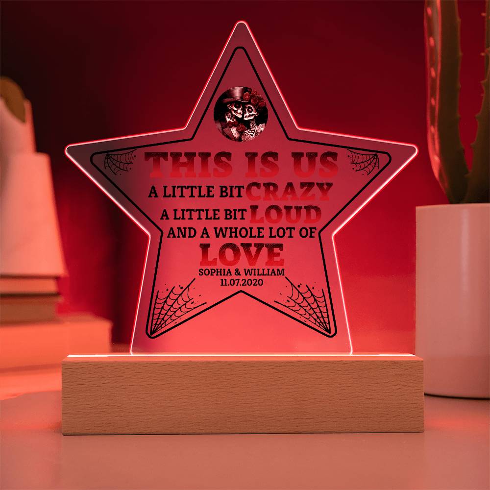 Acrylic Star Plaque -This is us