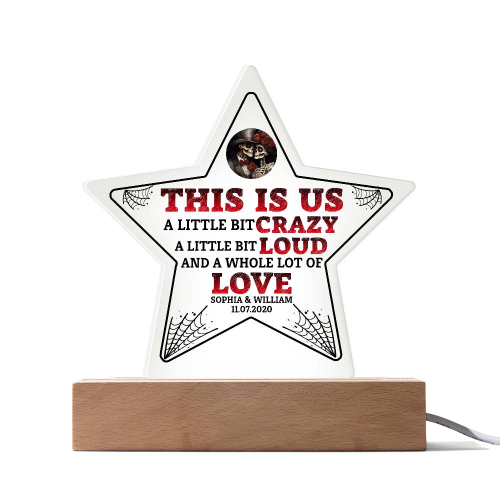 Acrylic Star Plaque -This is us