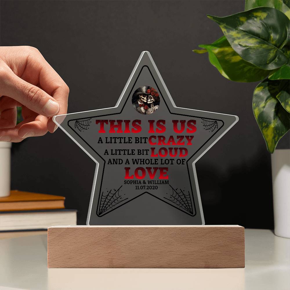 Acrylic Star Plaque -This is us