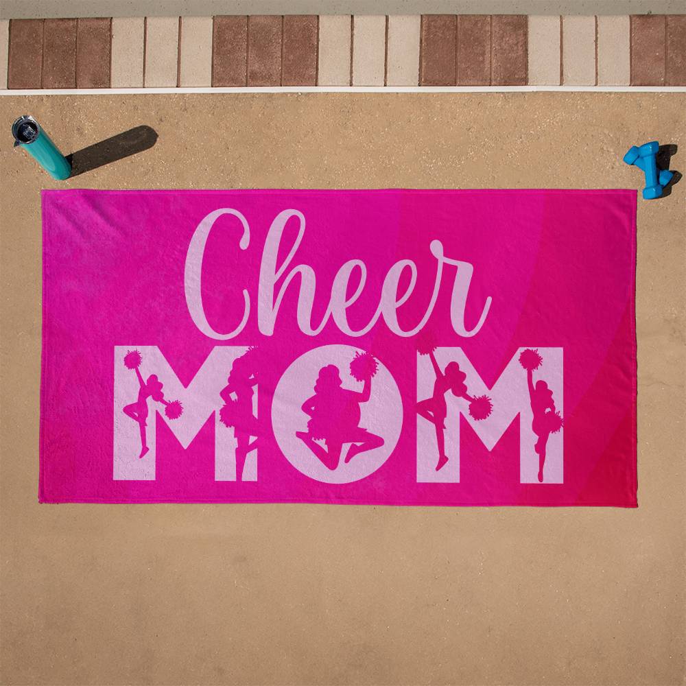 Beach Towel - Cheer Mom