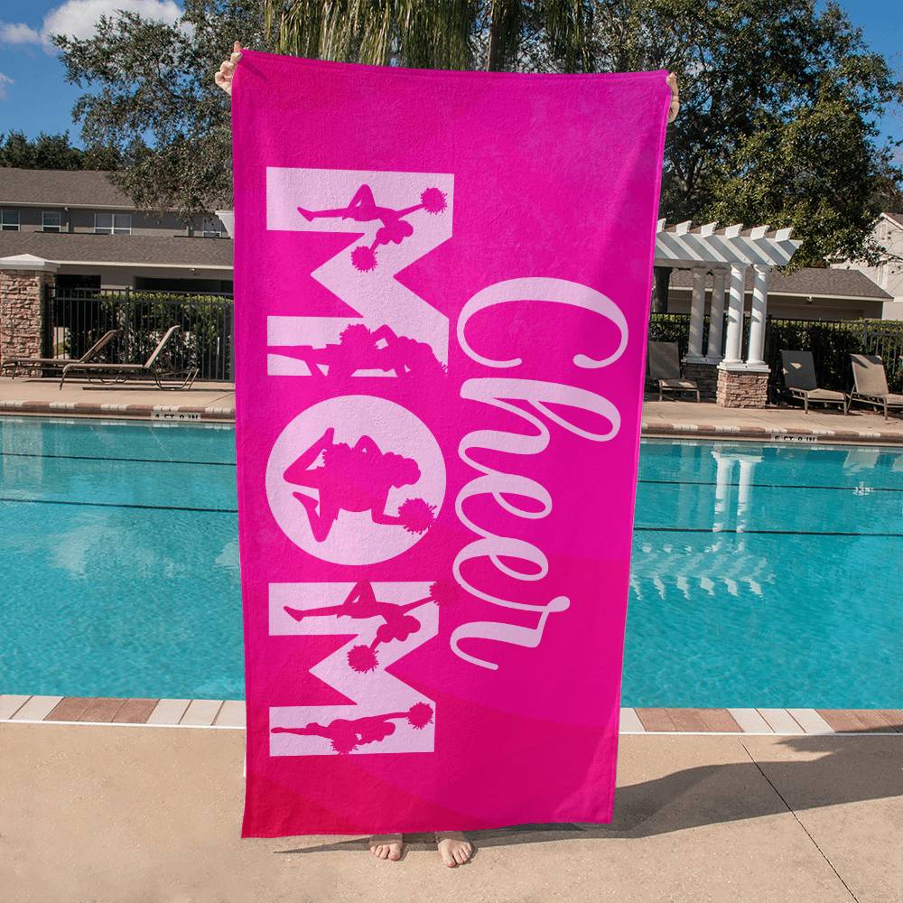 Beach Towel - Cheer Mom