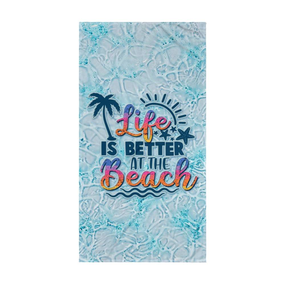 Beach Towel - Life is better