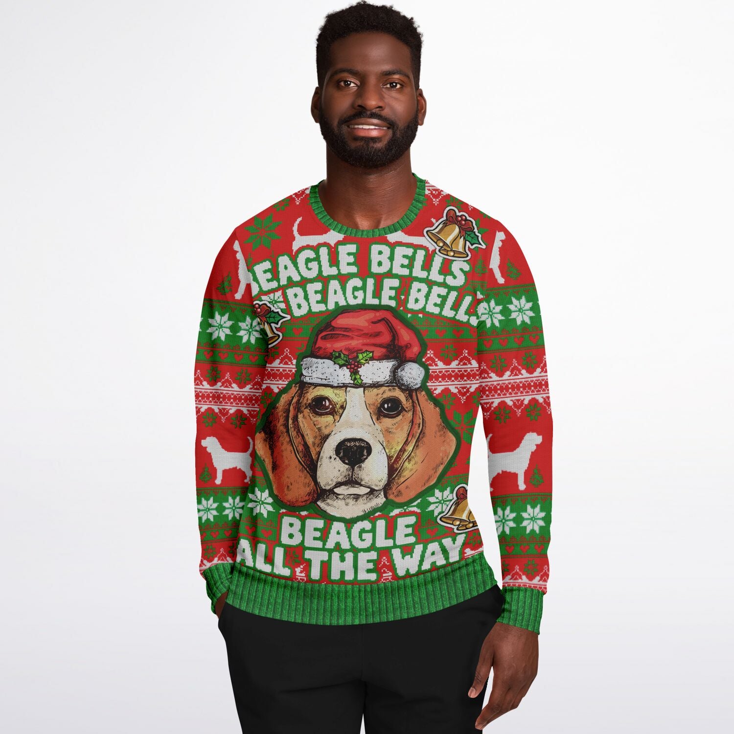 Beagle Bells Dog Christmas Sweatshirt