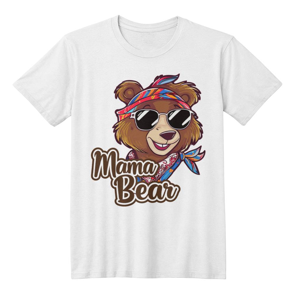 Bella + Canvas 3001 Unisex T-Shirt - Mama bear