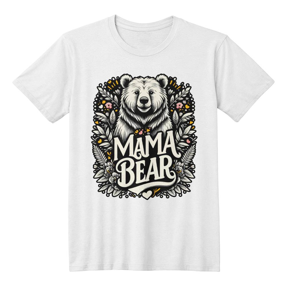 Bella + Canvas 3001 Women's T-Shirt - Mama Bear