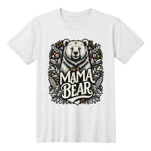 Bella + Canvas 3001 Women's T-Shirt - Mama Bear