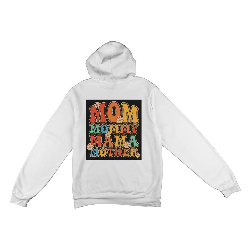 Bella + Canvas 3719 Unisex Pullover Women's Hoodie - Mom, Mummy, MaMa, Mother