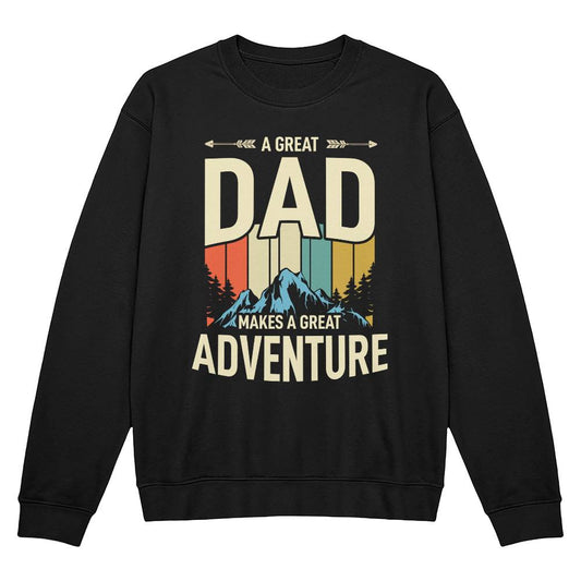 Bella + Canvas 3945 Crewneck Sweatshirt - A great dad