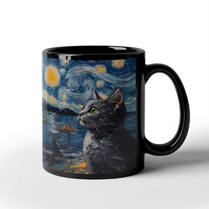 Black Ceramic Mug