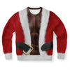 Christmas Sweatshirt - Fit Santa - African American