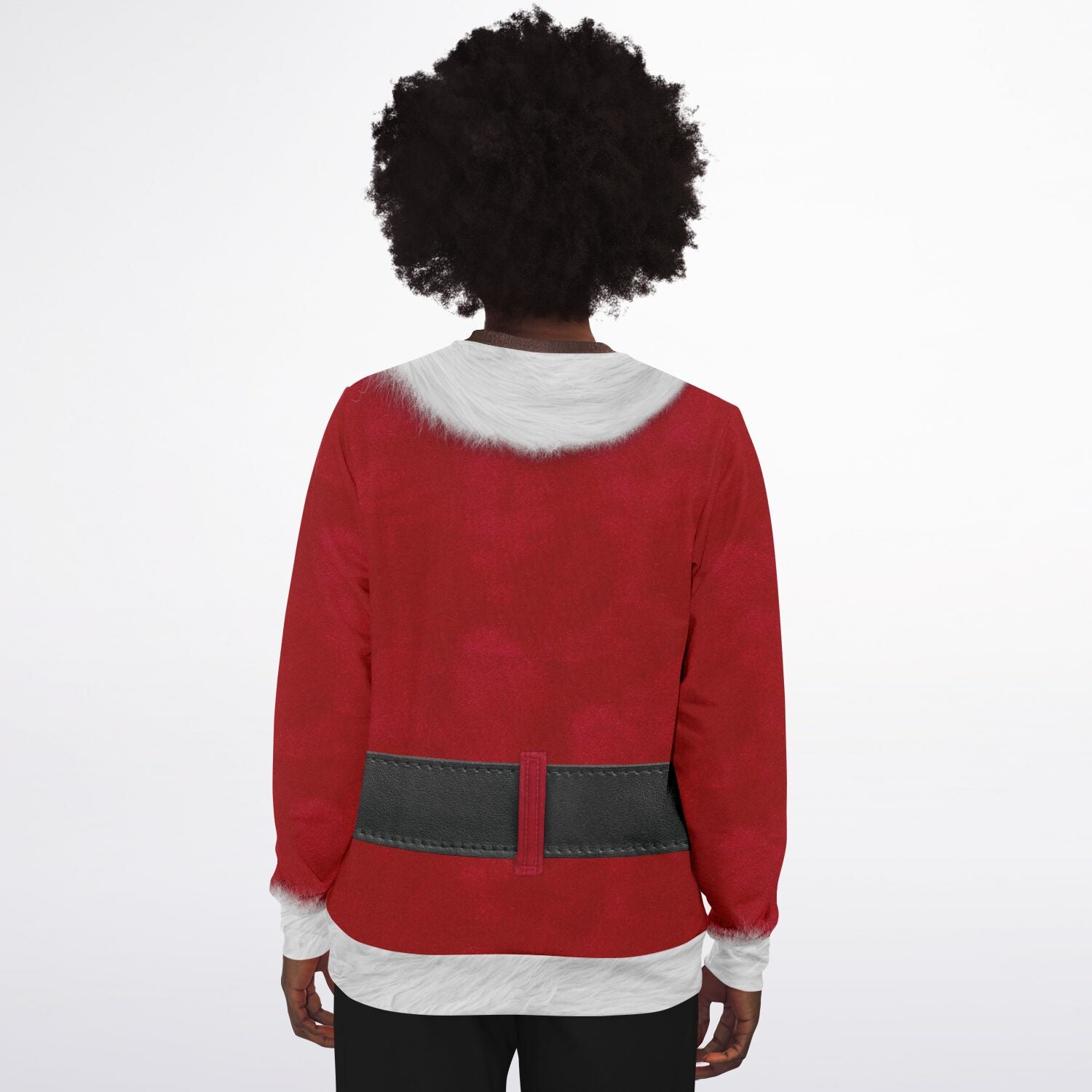 Christmas Sweatshirt - Fit Santa - African American