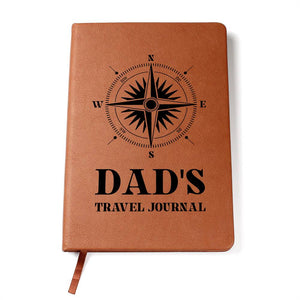 DAD Travel Graphic Leather Journal