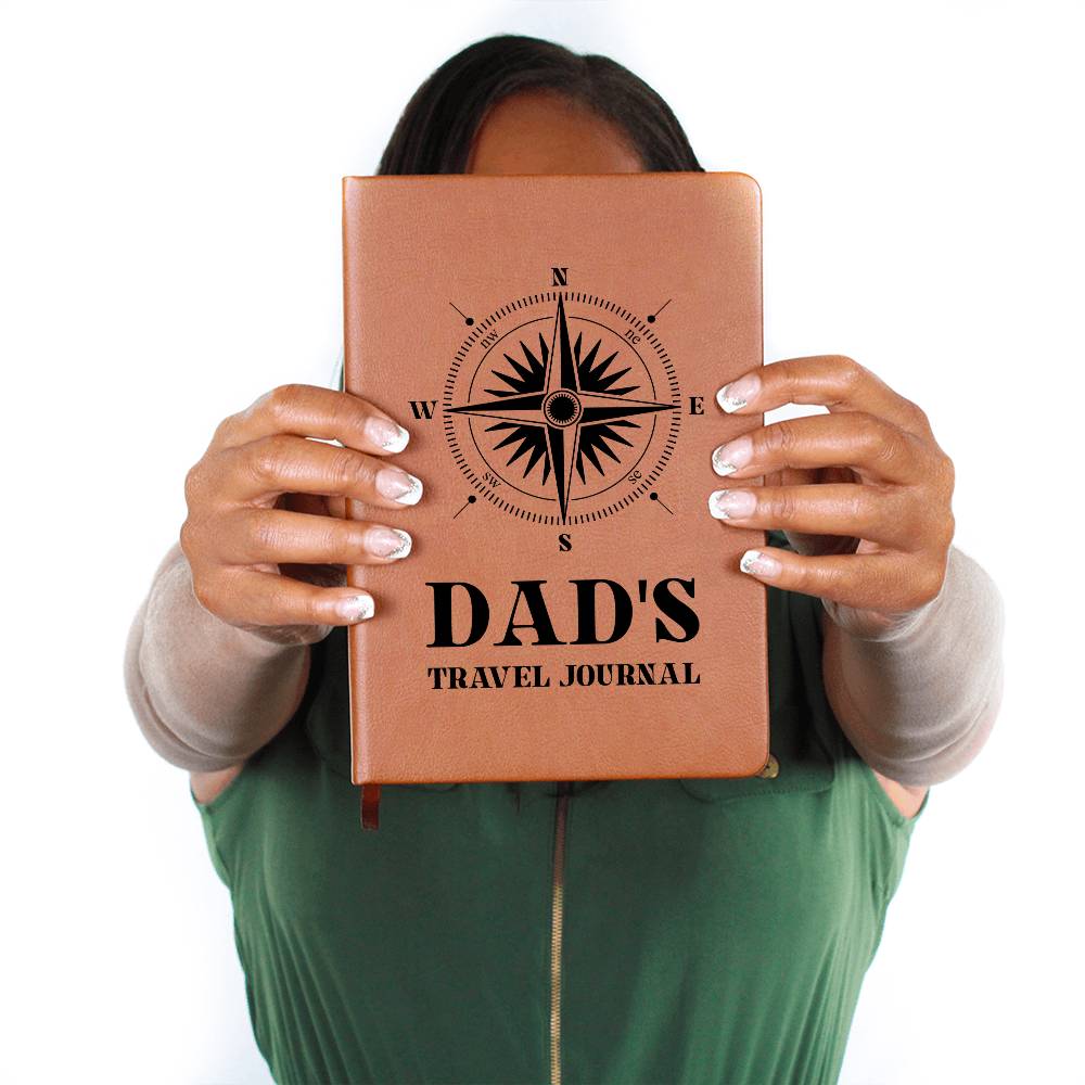 DAD Travel Graphic Leather Journal