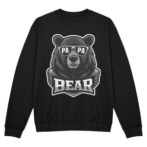 Dad Papa Bear premium Bella + Canvas 3945 Crewneck