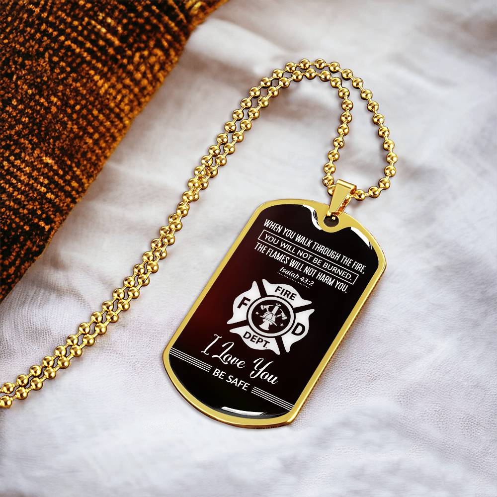 Dog Tag - When you walk through