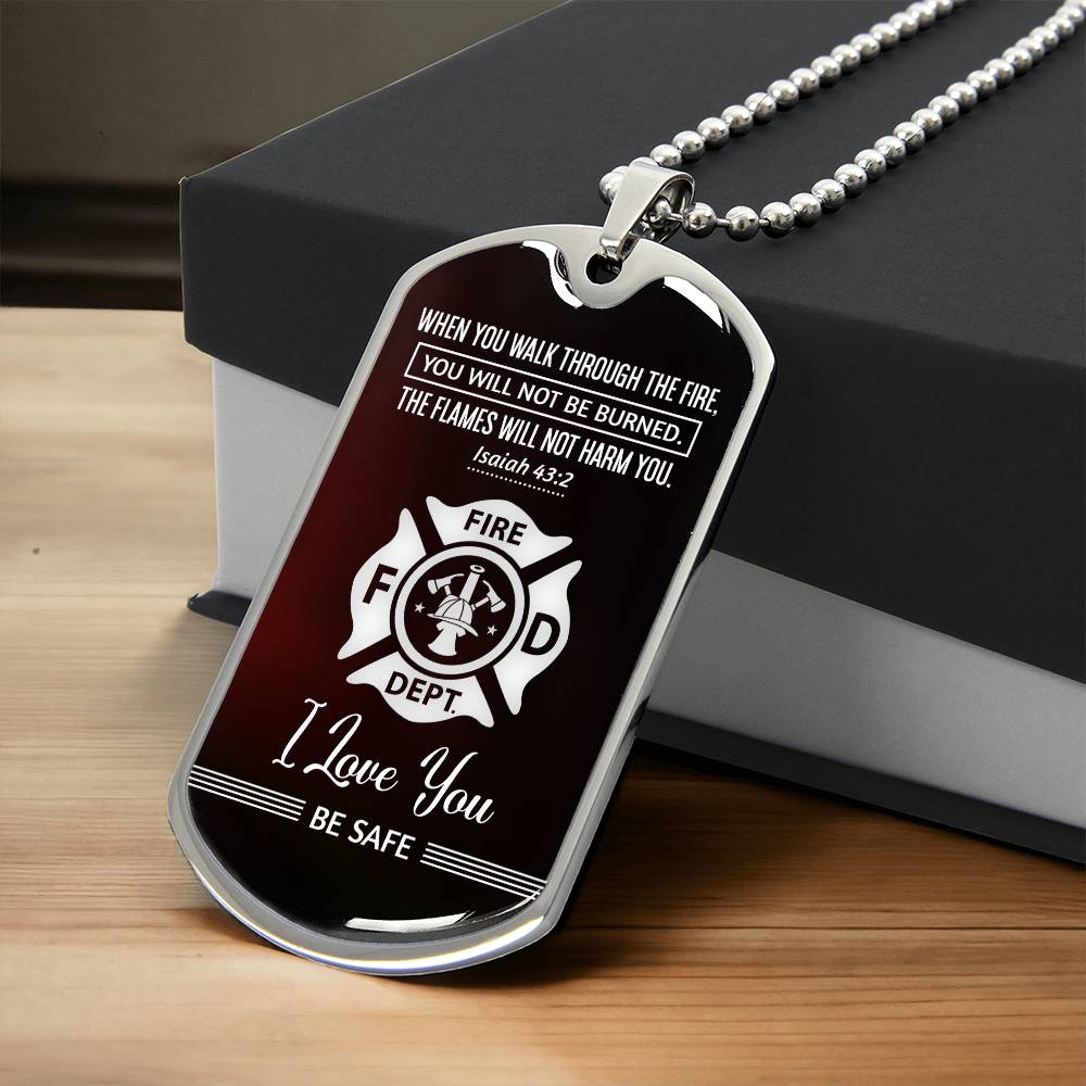 Dog Tag - When you walk through