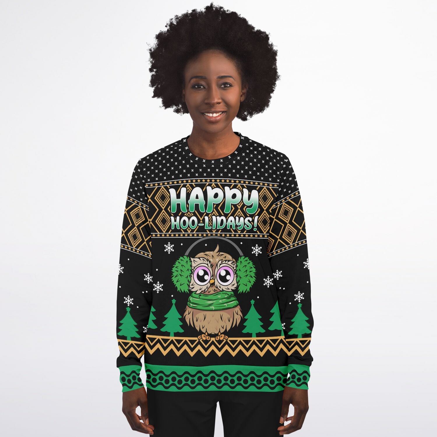 Happy Hoo-lidays Christmas Sweatshirt