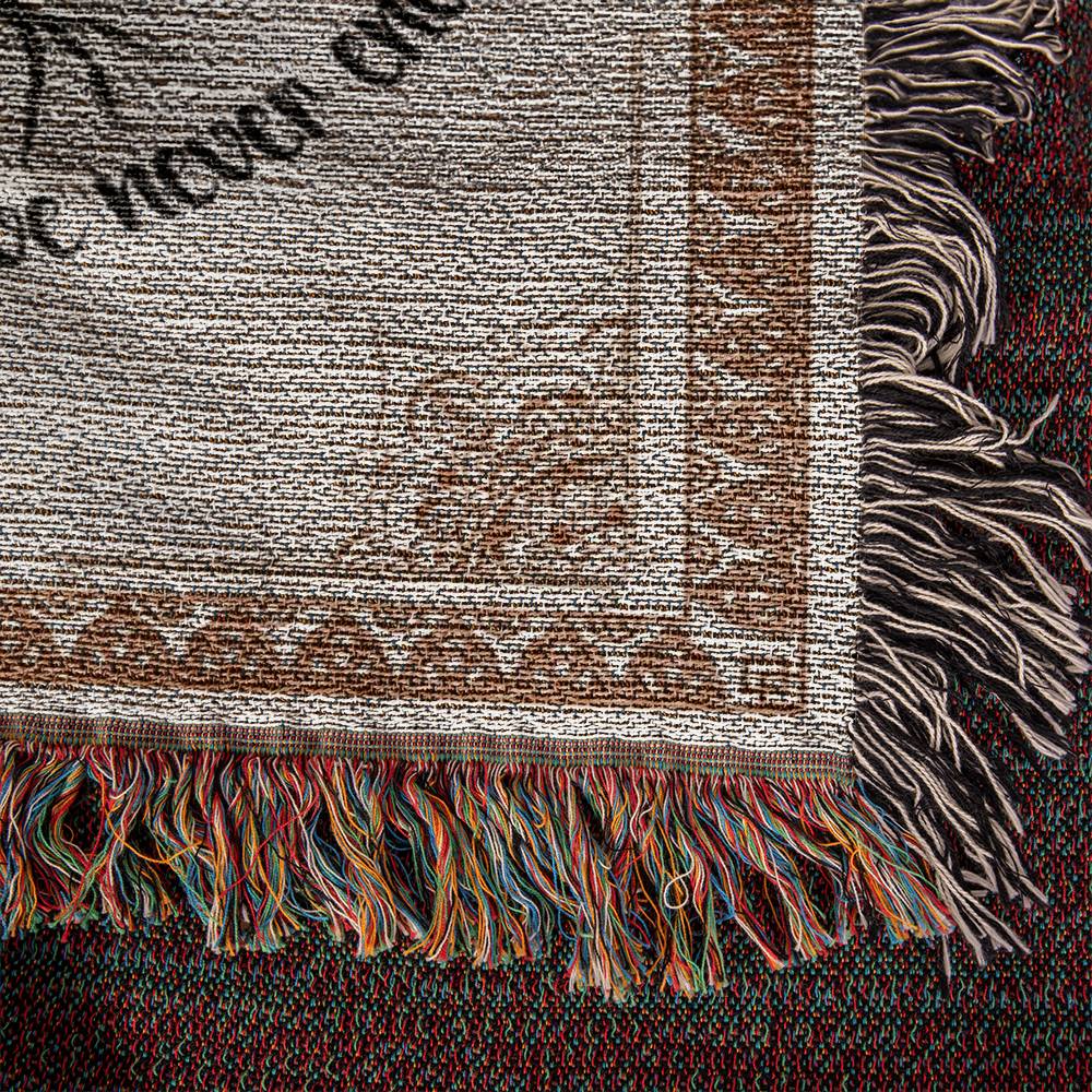 Heirloom Woven Blanket - Family-Where life