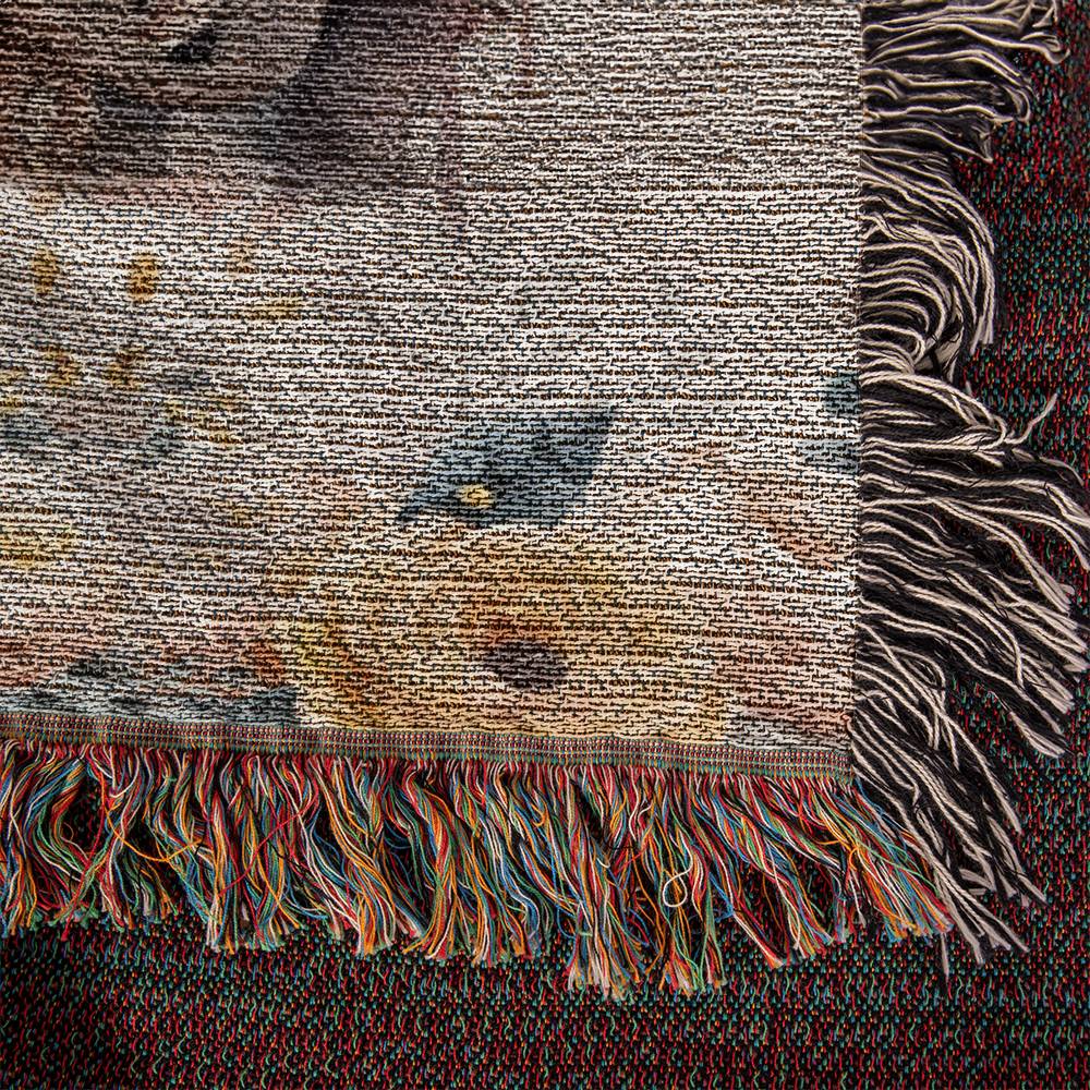 Heirloom Woven Blanket-Grandma-WE HOPE