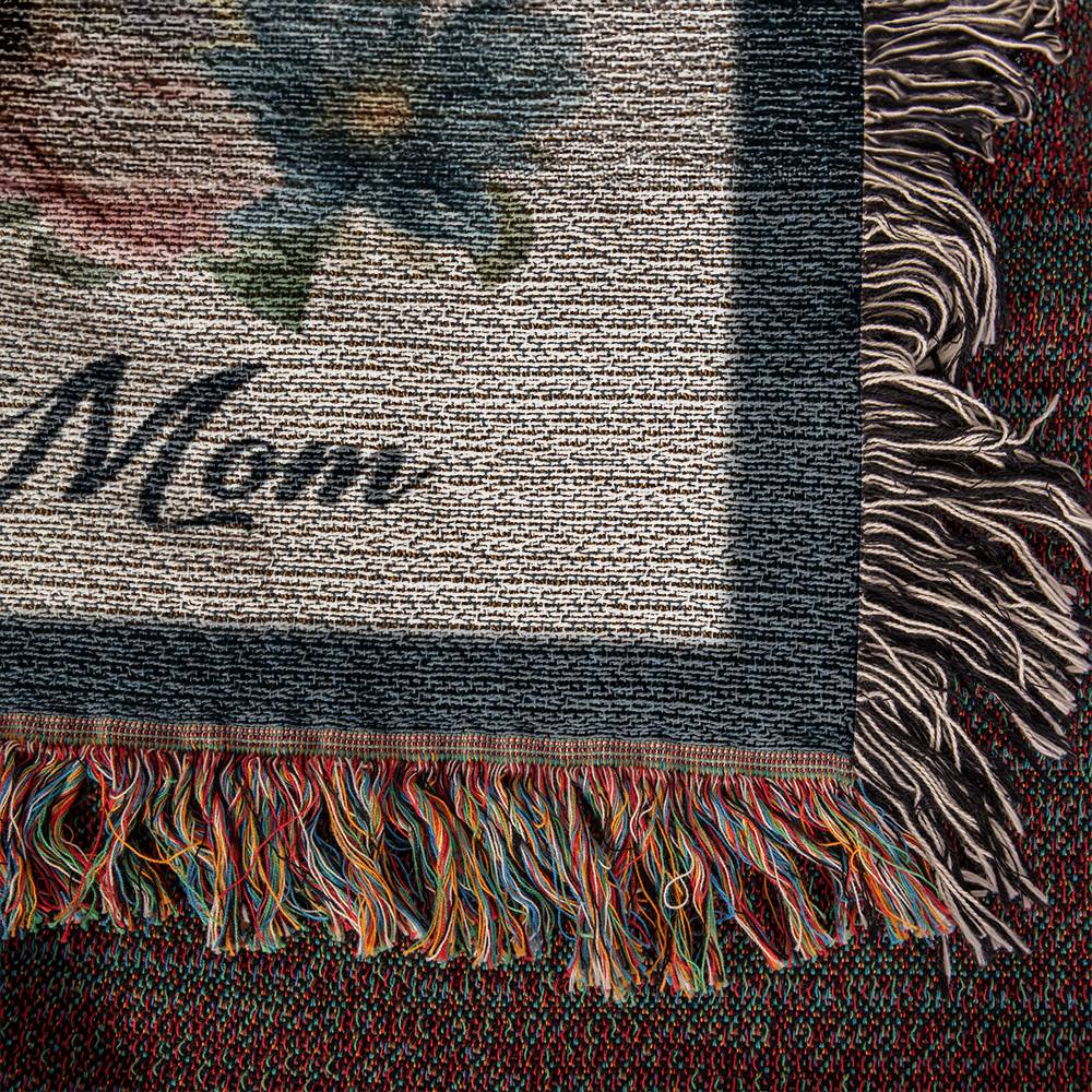 Heirloom Woven Blanket Mom