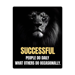 High Gloss Metal Art Print (4:5) - Successfully People