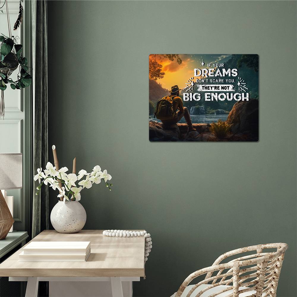 High Gloss Metal Art Print (5:4) - Dreams