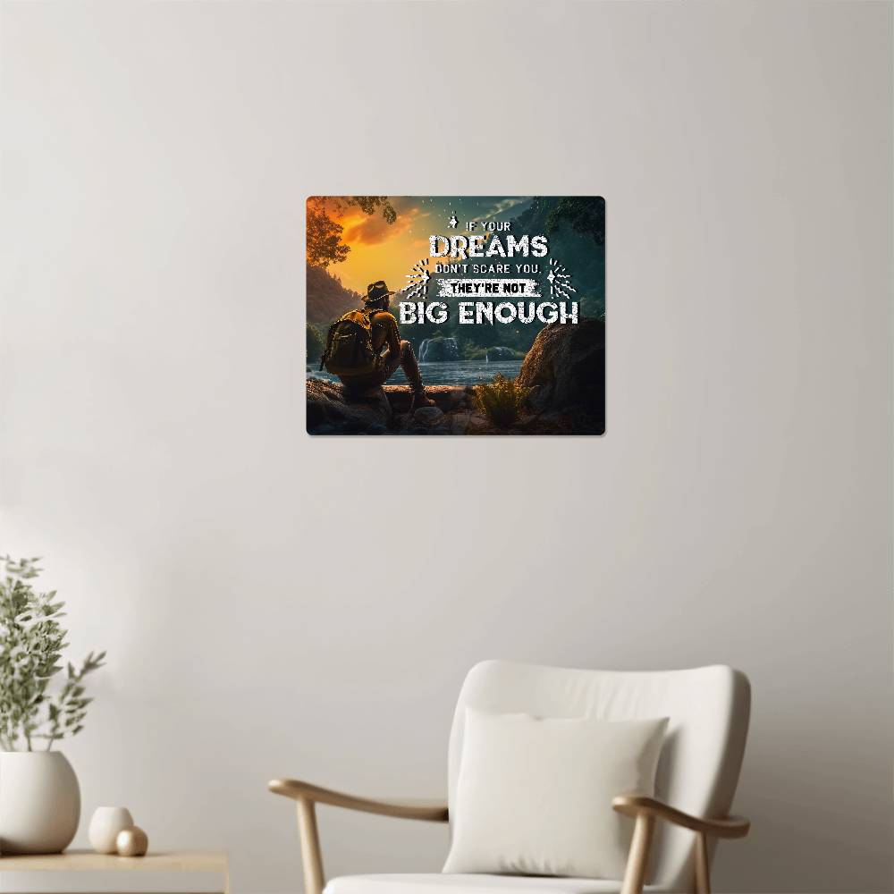 High Gloss Metal Art Print (5:4) - Dreams