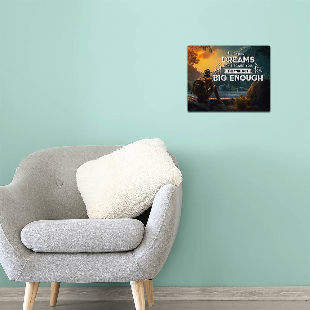 High Gloss Metal Art Print (5:4) - Dreams