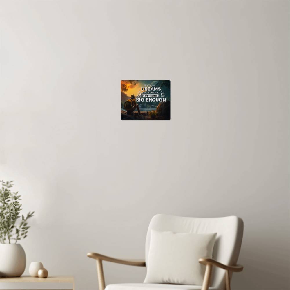 High Gloss Metal Art Print (5:4) - Dreams