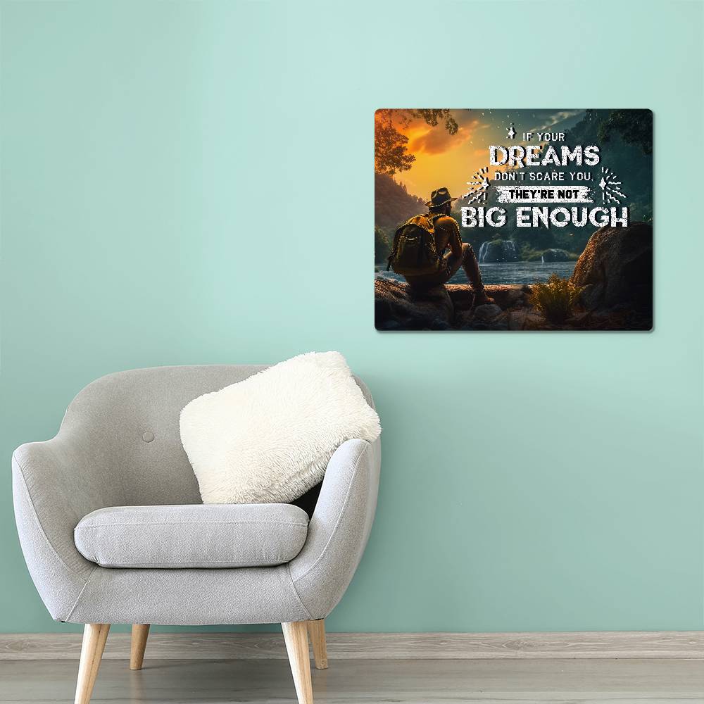 High Gloss Metal Art Print (5:4) - Dreams