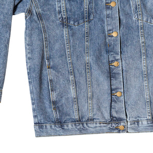 I just want to drink beer and fish all day - Men's DTG Denim Jacket