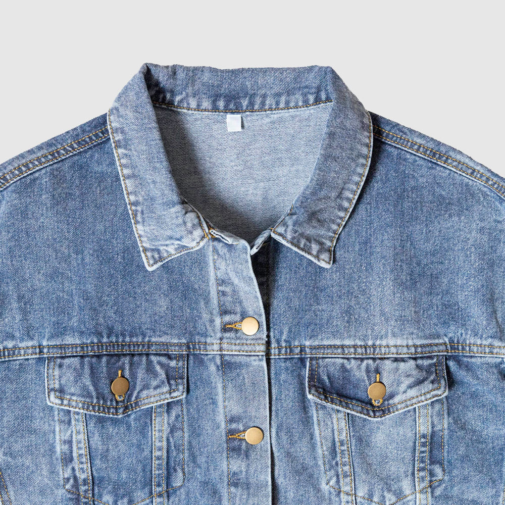 I just want to drink beer and fish all day - Men's DTG Denim Jacket