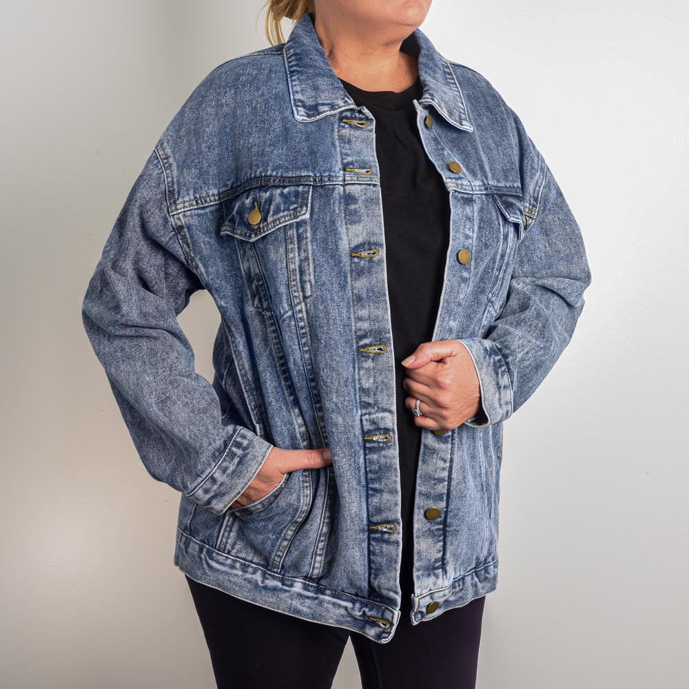 Just Love Me - Women's DTG Denim Jacket