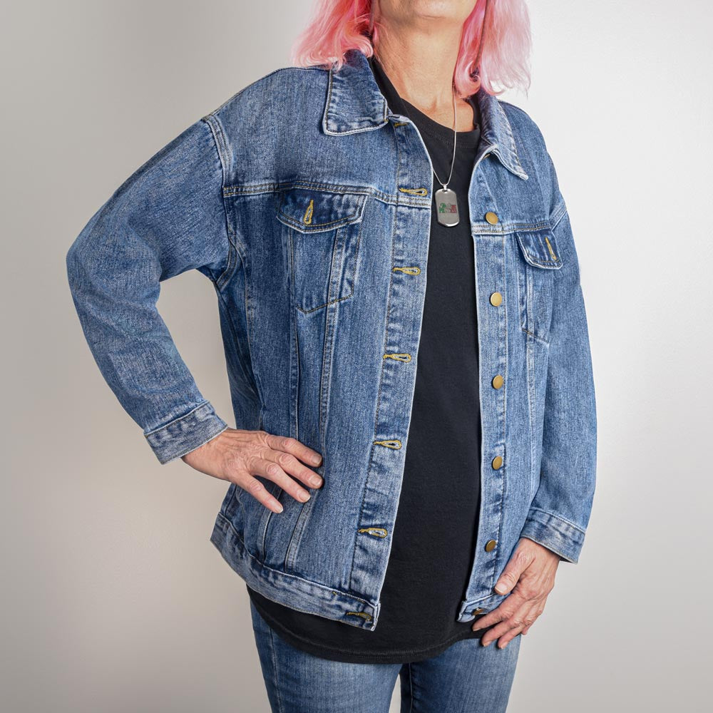 Just Love Me - Women's DTG Denim Jacket