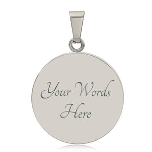 Luxury Graphic Circle Necklace - Mom You Are The Heart Of Our Family